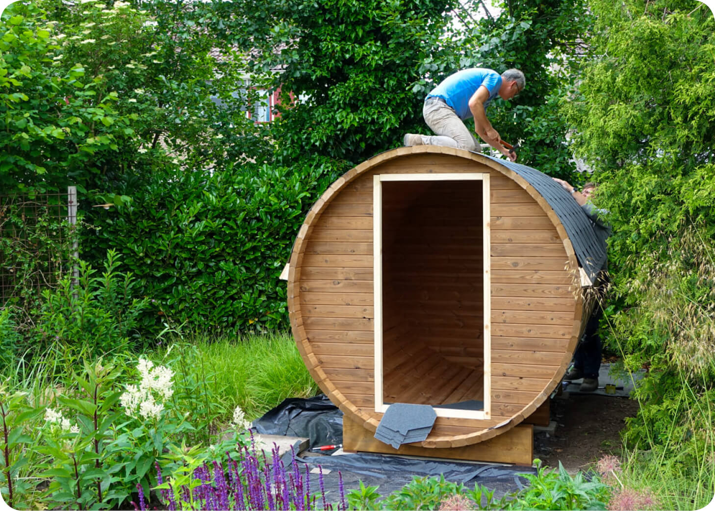 solo Geestig Rommelig Zelf je sauna bouwen met buitensauna bouwpakket | Ticra Outdoor