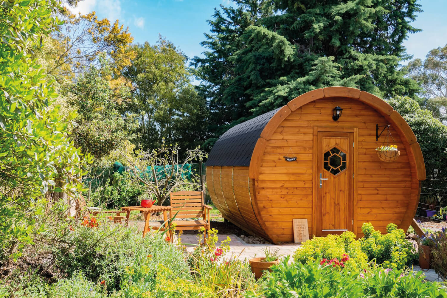 Wijnvat Camping Barrel Glamping